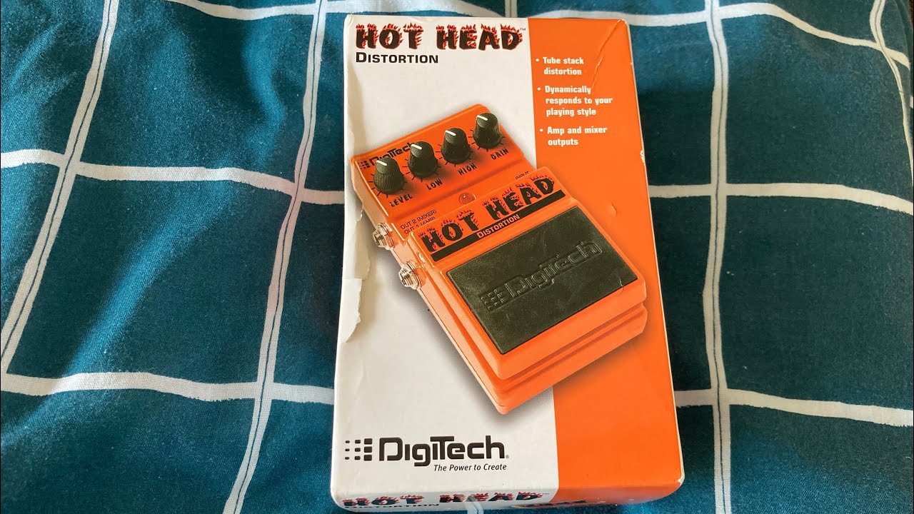 DigiTech Hot Head Distortion Pedal (honest opinion review) Mad