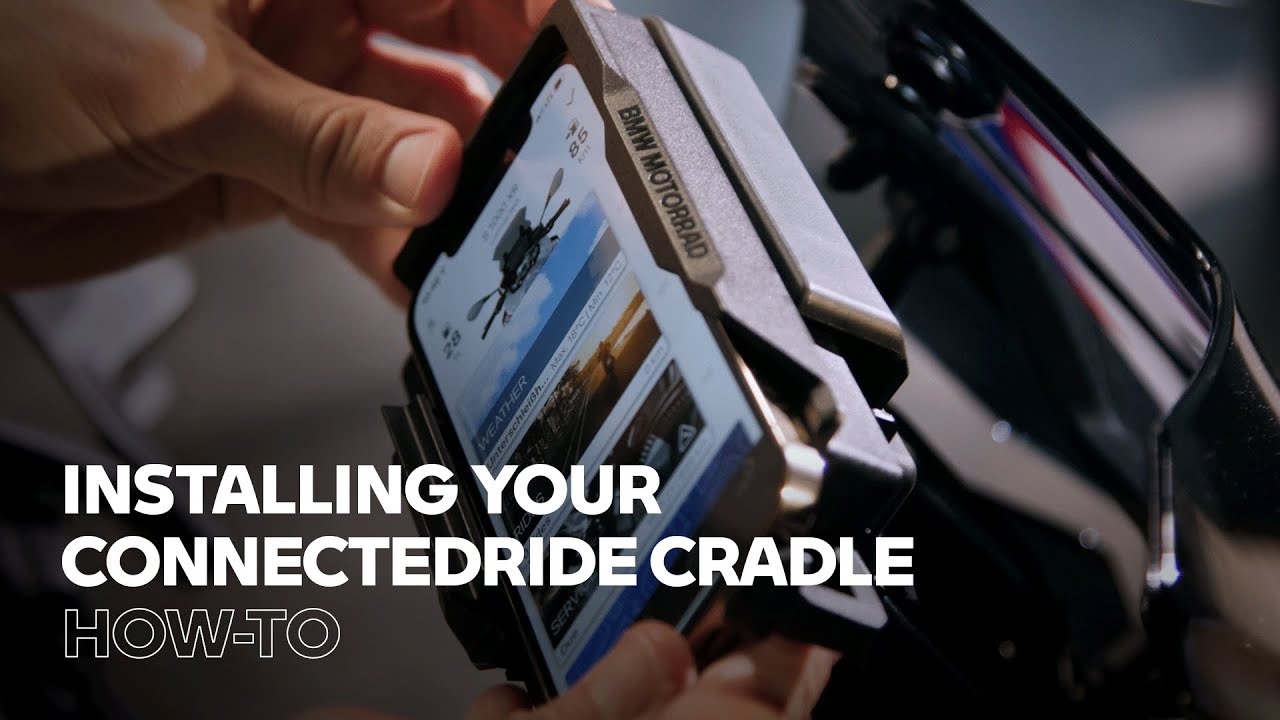 BMW Motorrad ConnectedRide Cradle | BMW Motorrad