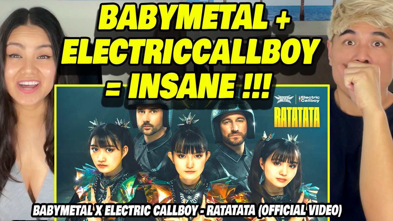 INSANE !' FIRST TIME WATCHING| BABYMETAL x ELECTRIC CALLBOY