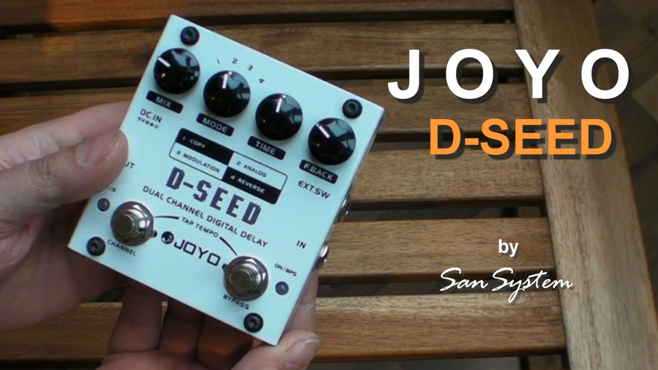 ディレイ】JOYO 2つのプリセットを本体に保存することの出来るデジタル