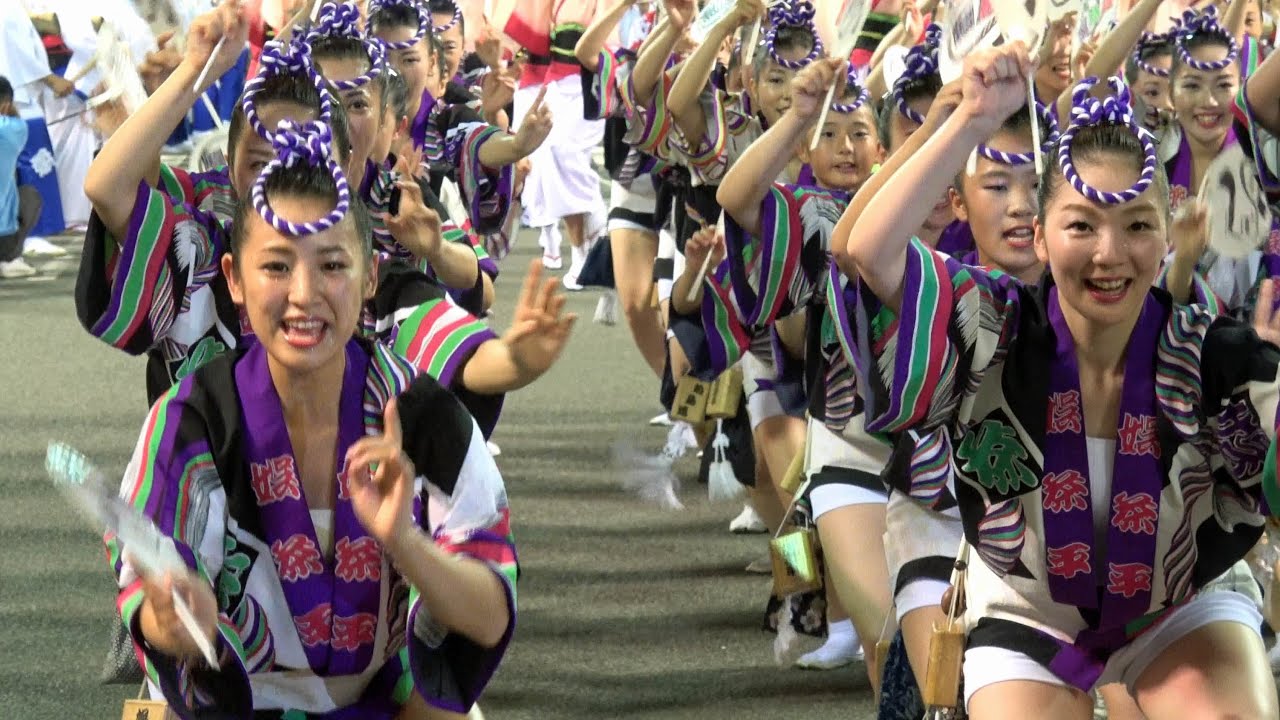 紺屋町演舞場「娯茶平」2016徳島夏の阿波おどり 傑作選❕（2016.8.14