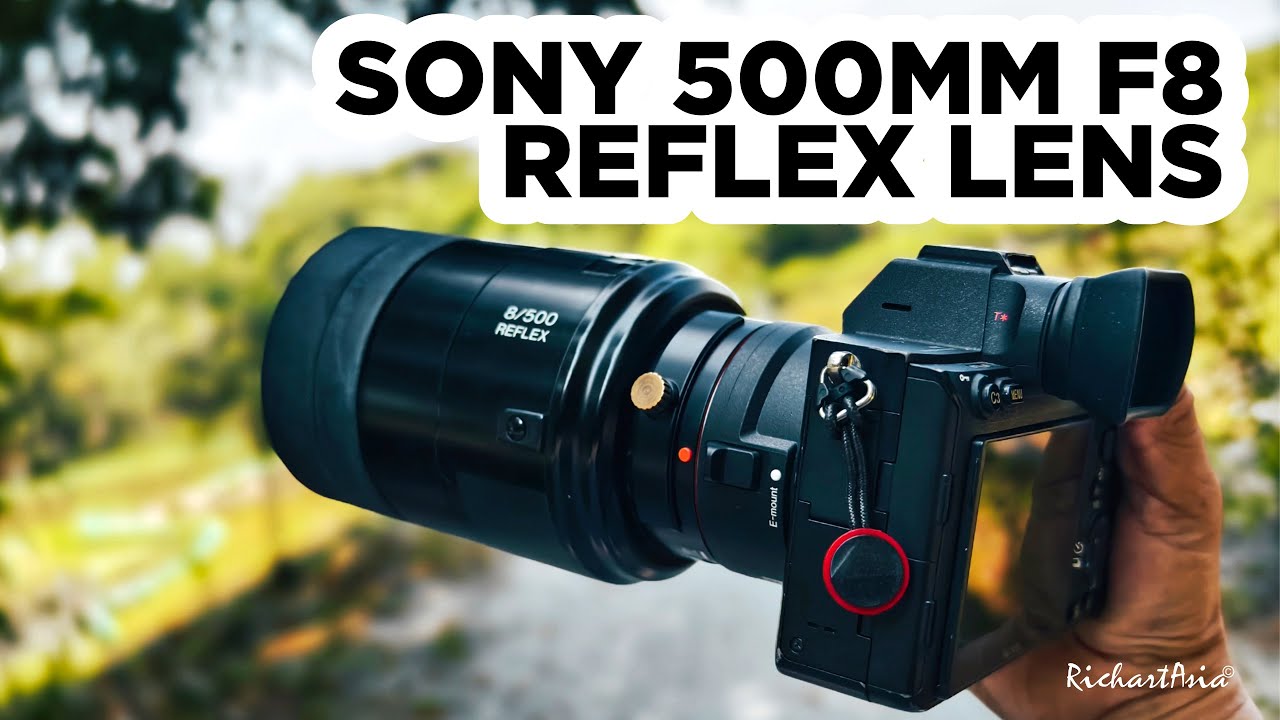 Crazy Small SONY 500mm f8 Reflex Lens - YouTube