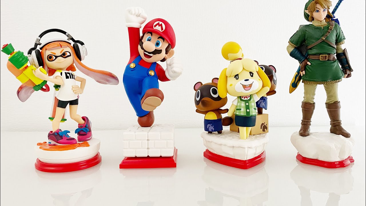 NintendoTokyoスタチューフィギュアを開封してみた - YouTube