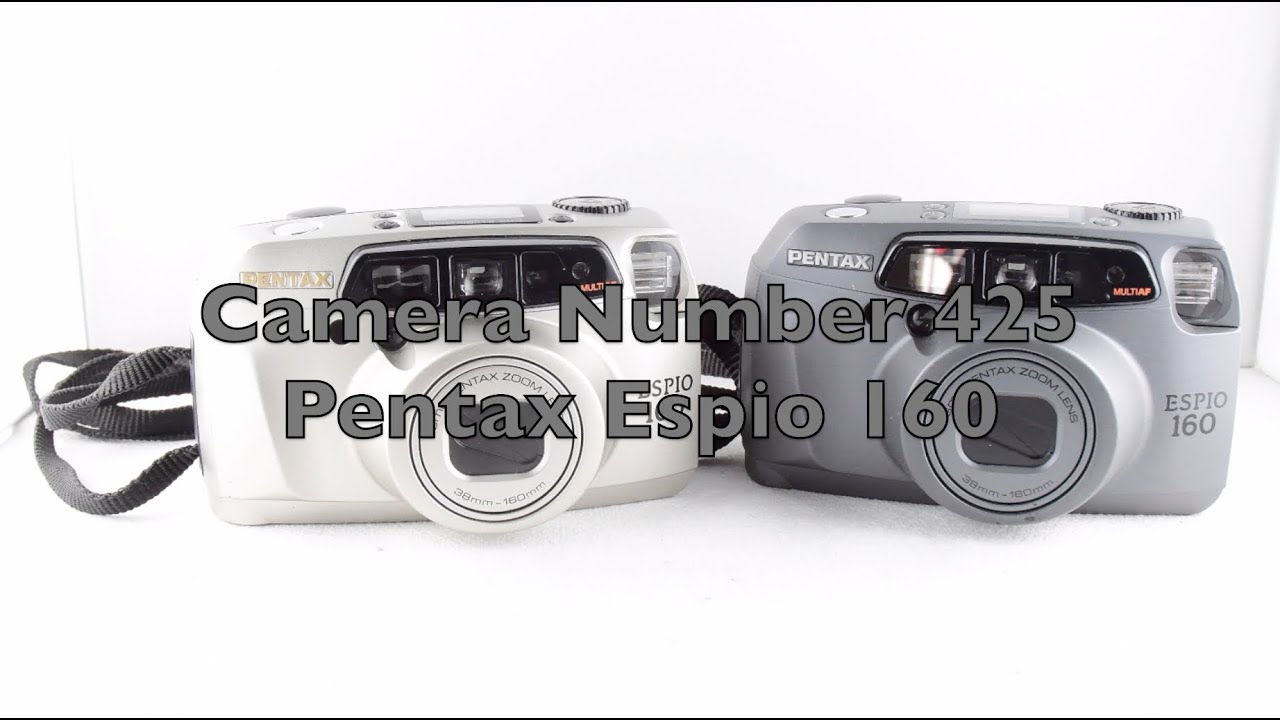 Camera Number 425 Pentax Espio 160 - YouTube