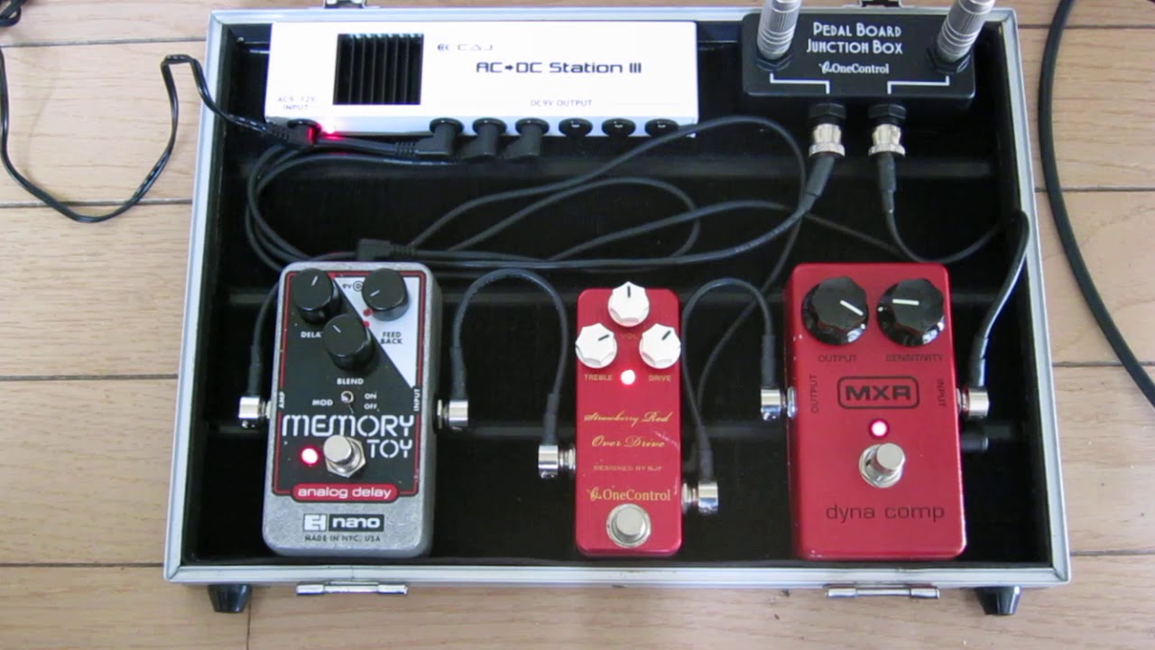 エフェクター】コンプレッサーのブースター的な使い方【MXR Dyna Comp