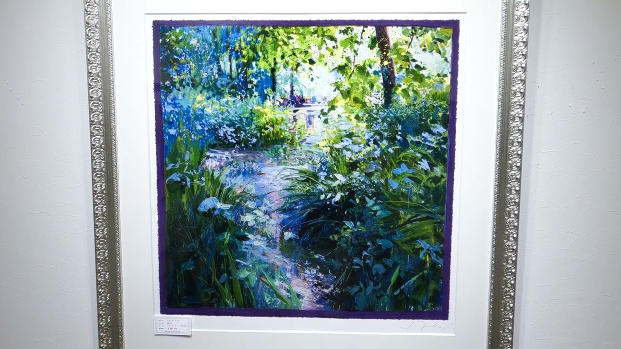 トレンツ リャド ジヴェルニーの若枝 額装品 トレンツ・リャド