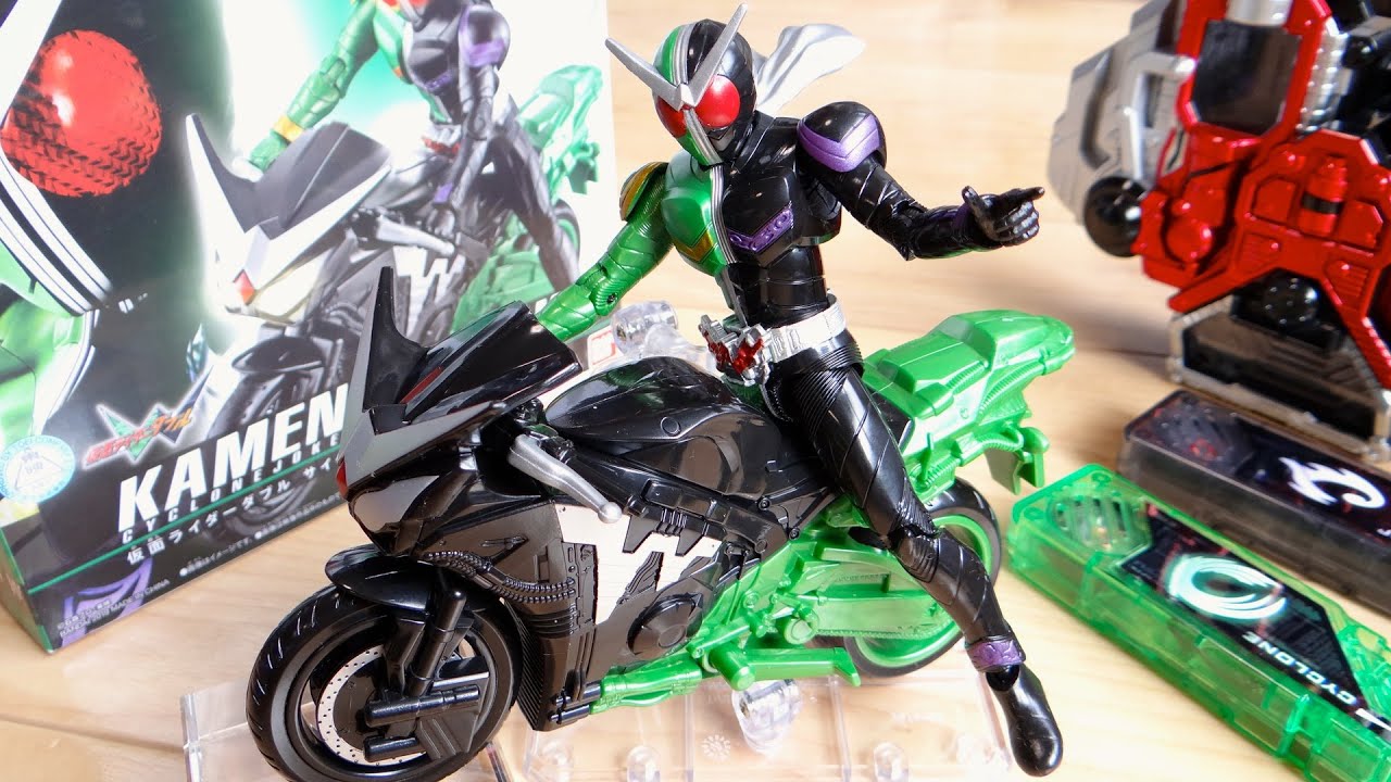 真骨彫と比較！RKF 仮面ライダーW サイクロンジョーカー & ハード