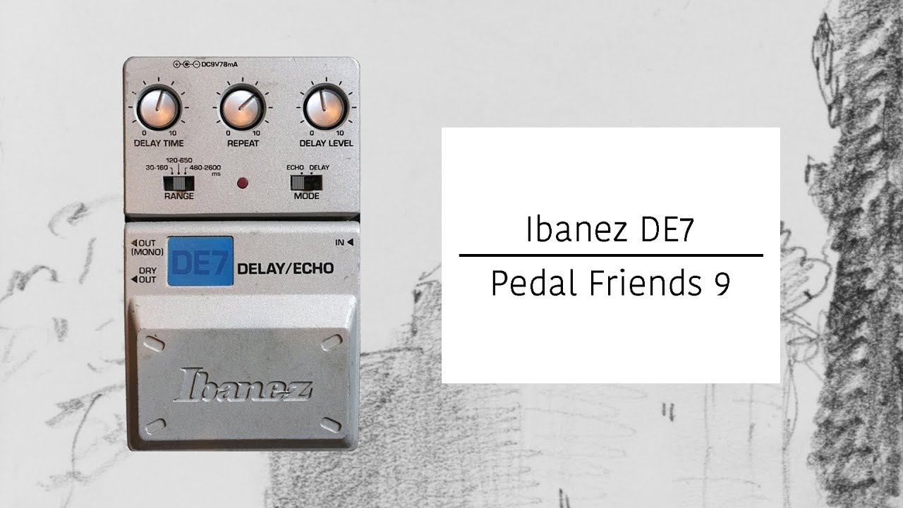 Ibanez DE7 Stereo Delay/Echo | Effects Database