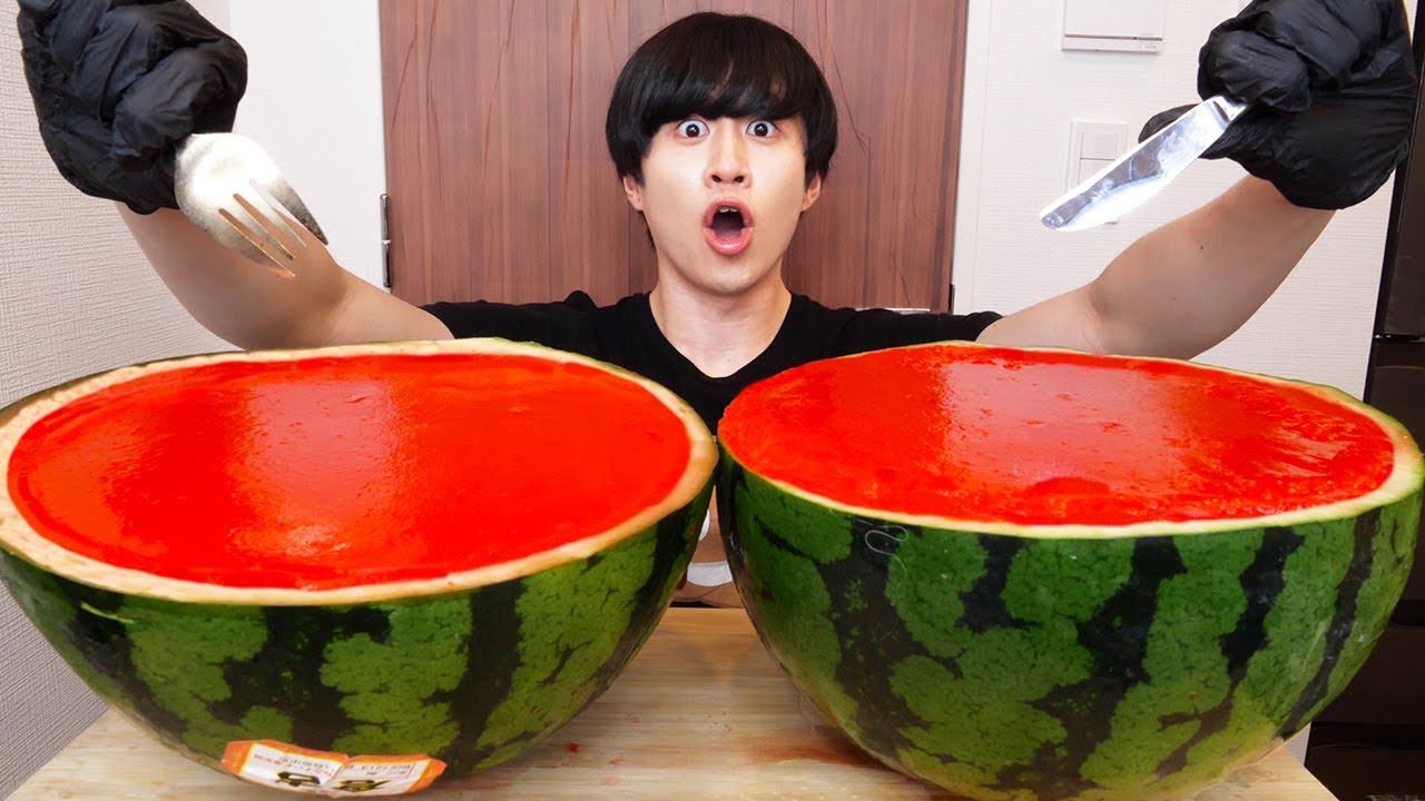 Wanting to go back in time, I made and ate a giant whole