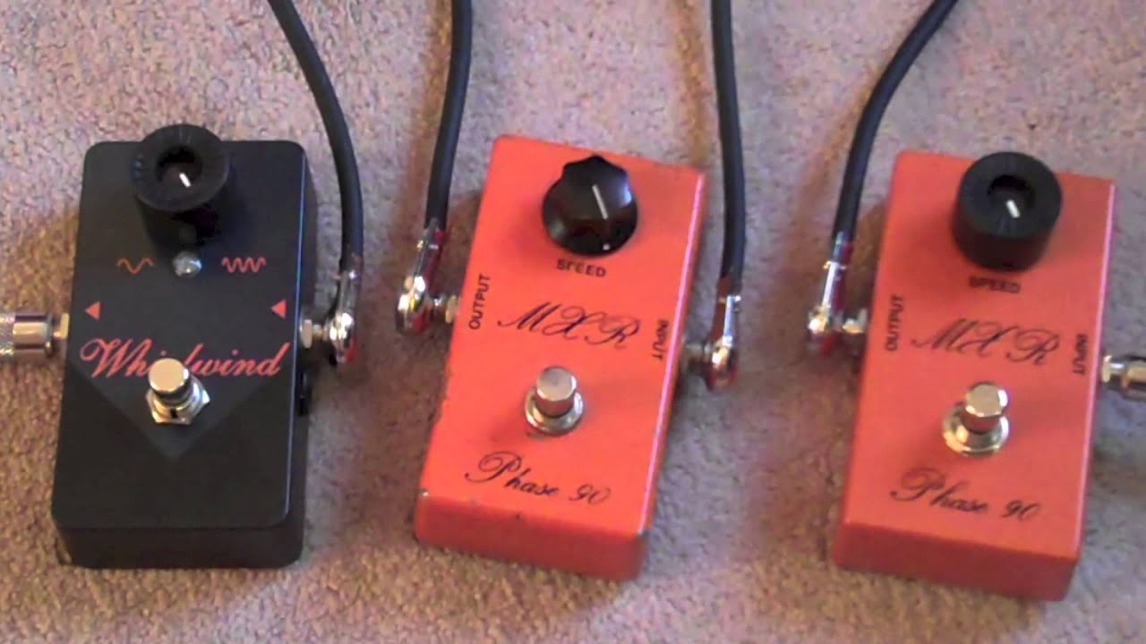 MXR Phase90 フェイザー 1987年製 MXR Phase90をヴィンテージから現行