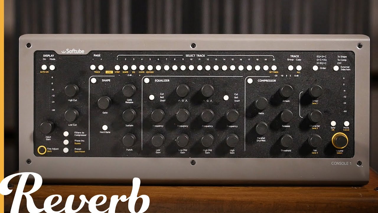 Softube Console 1 MKII Controller | Reverb Demo Video - YouTube