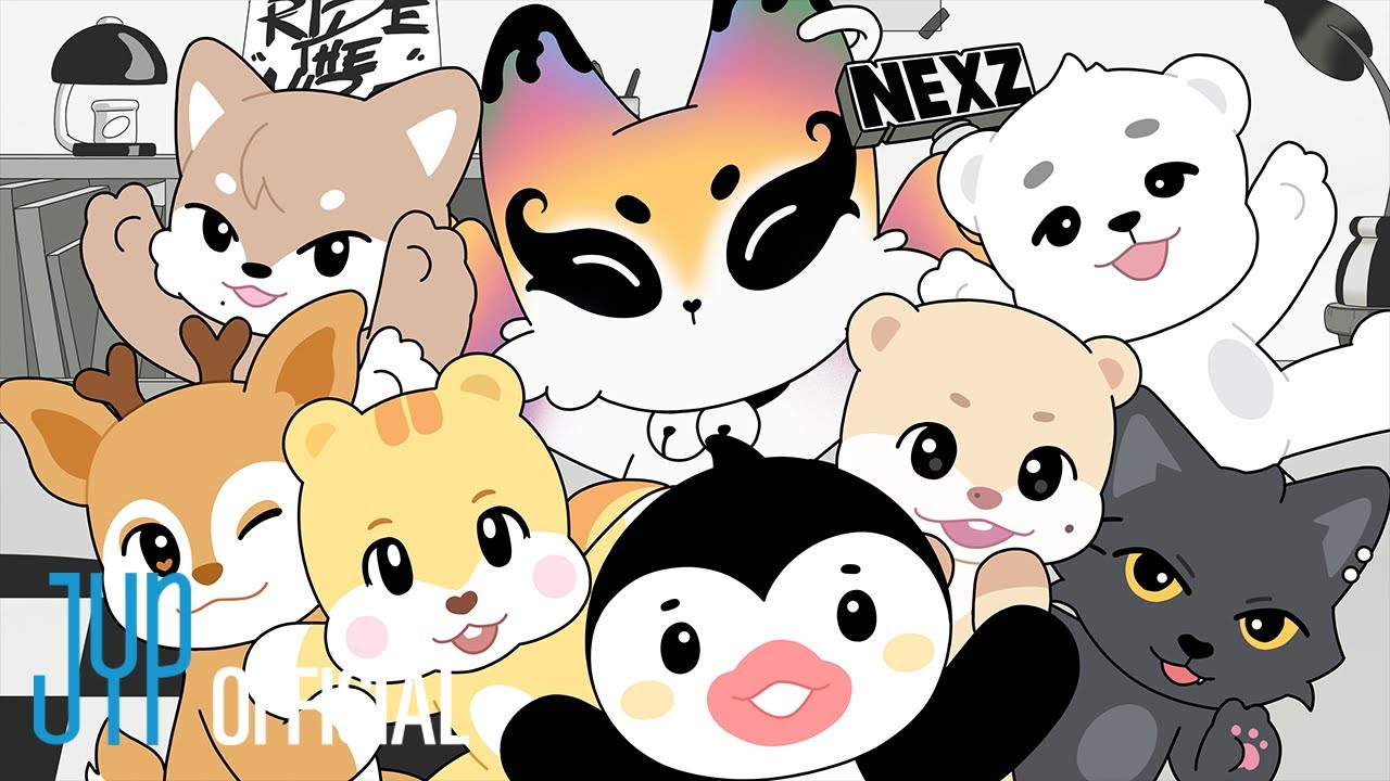 NEXZ シグネチャーキャラクター マスコット FOX2Y キーホルダー NEXZ