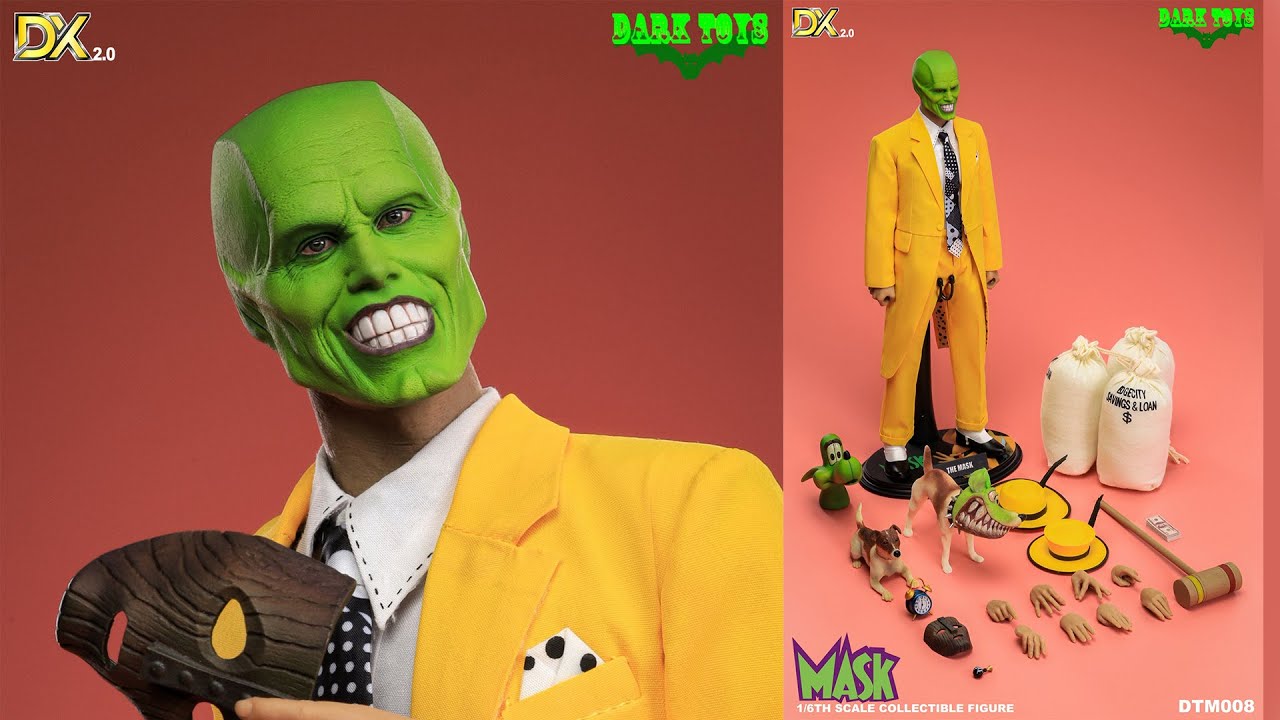 THE MASK DARK TOYS DTM008 1/6 Scale Deluxe Edition 2.0 PREVIEW