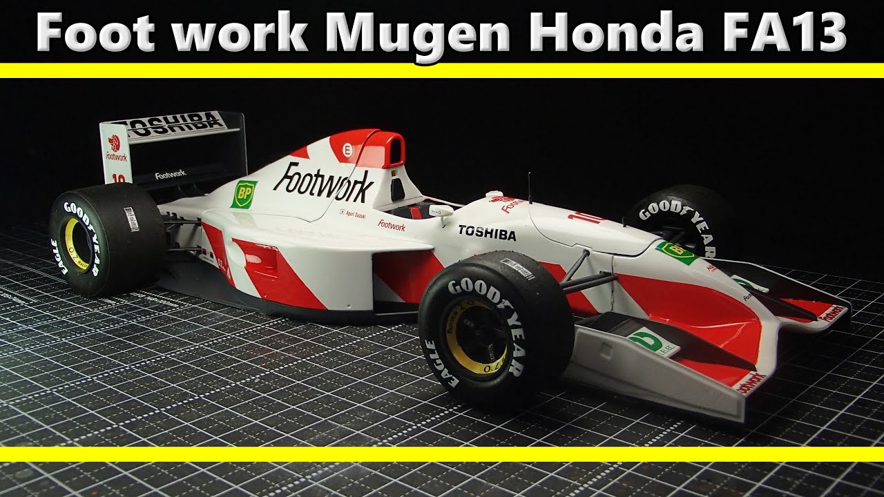 ホビーラジコン TAMIYA FOOTWORK FA13 MUGEN HONDA 1/10 58114