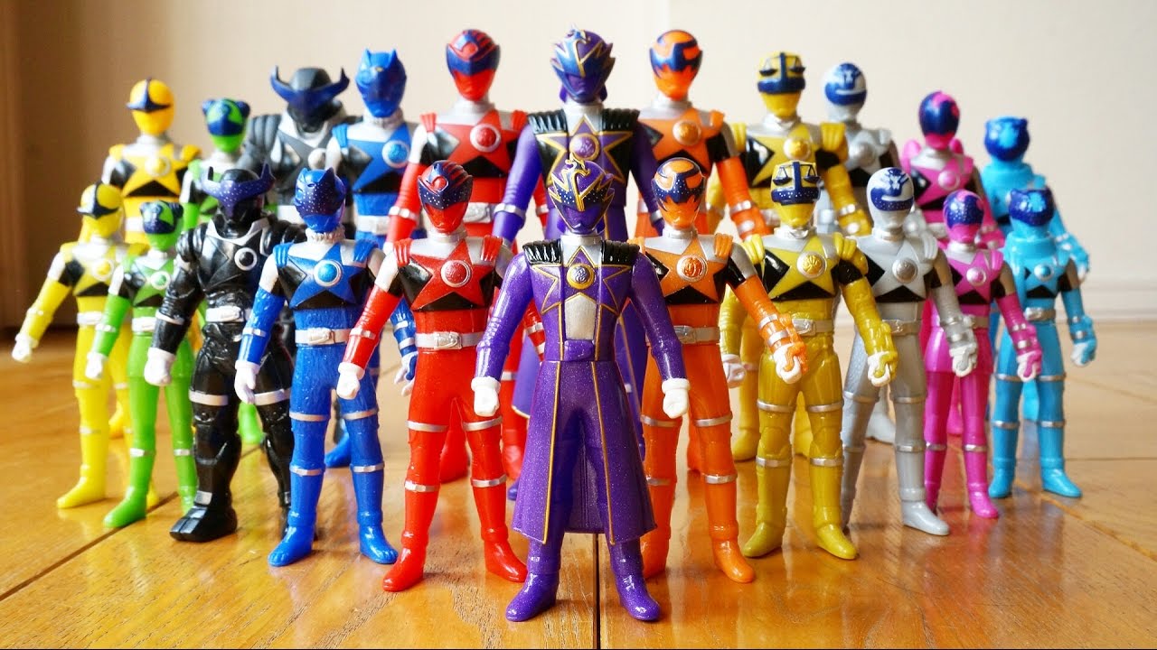 必見‼︎ 11人の圧倒的破壊力！ ソフビヒーロー 宇宙戦隊キュウ