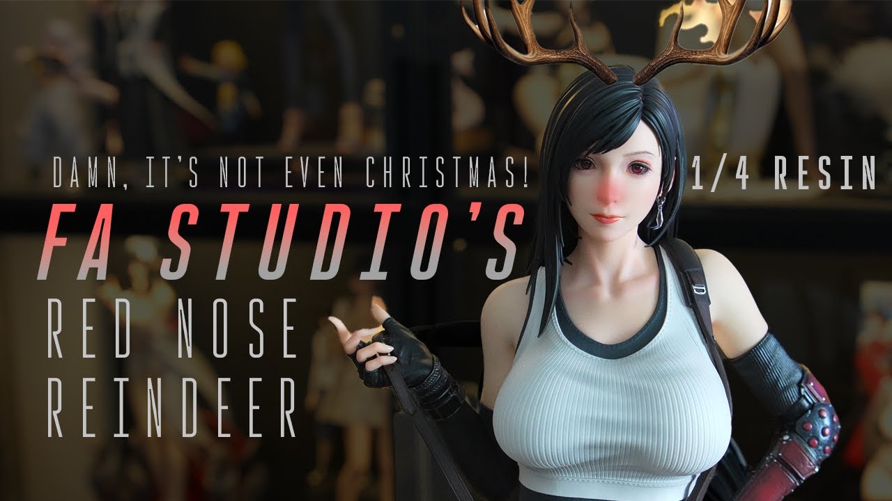 Reindeer Tifa 1/4 at least They Are Making Amends FA Studio Statue