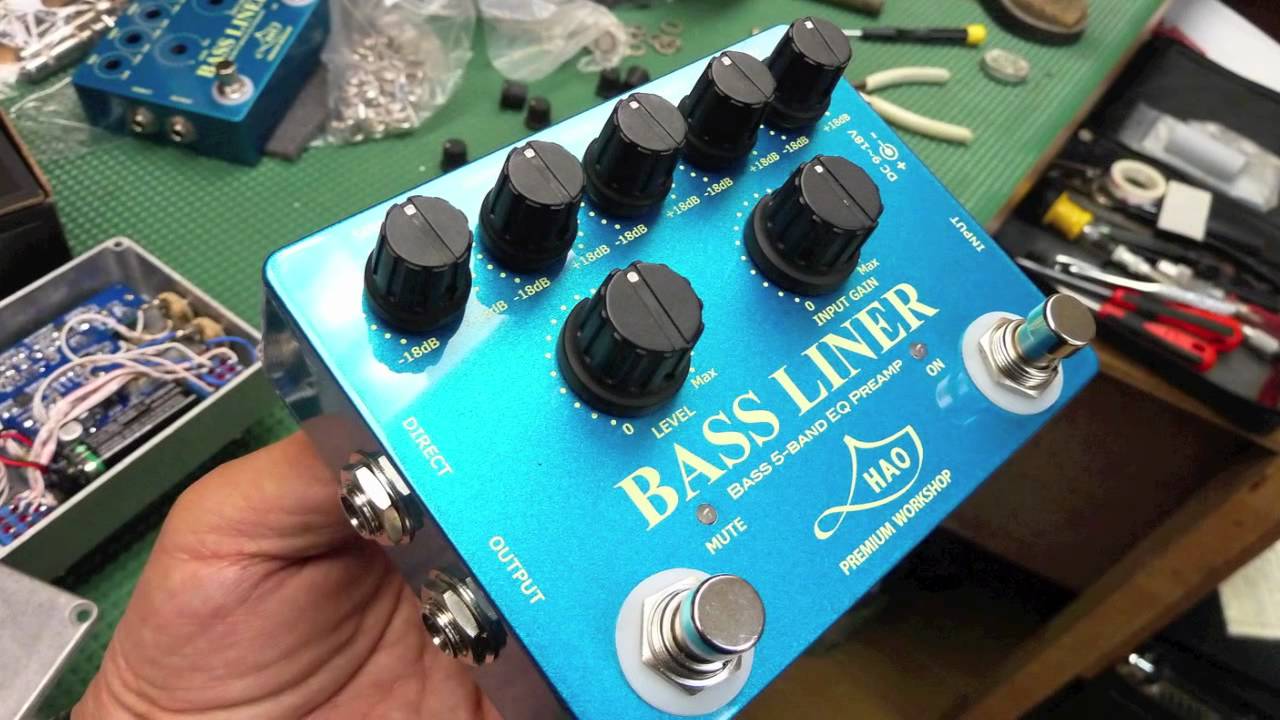 HAO BASS LINER ベース5バンドEQプリアンプ HAO ハオ / Bass Liner