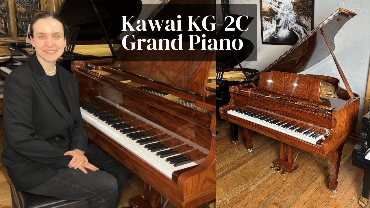 Kawai KG-2C Grand Piano Walnut Polyester | Review & Demo