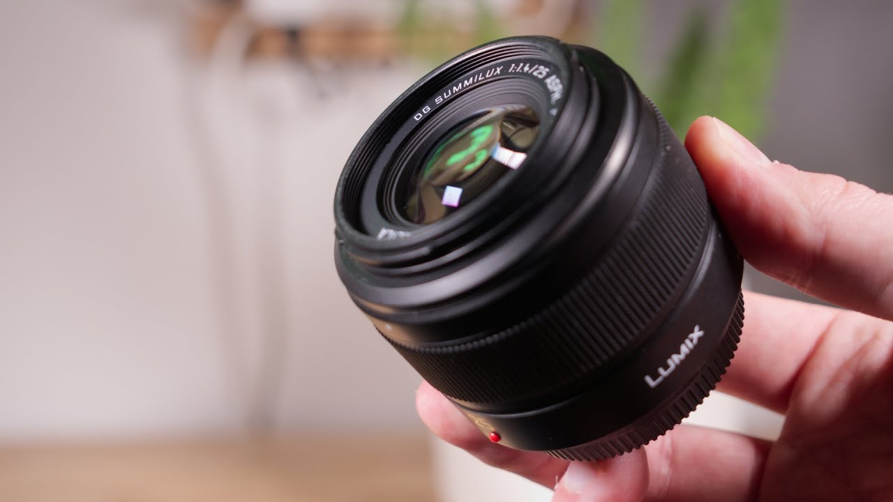 Panasonic Lumix 25mm f/1.4 Leica for YouTubers? REVIEW - YouTube