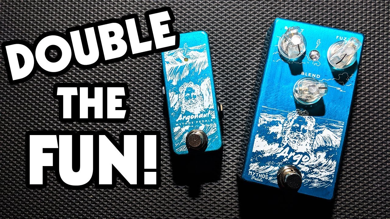 Mythos Pedals Argonaut and Argo - Octave and Octave Fuzz pedals
