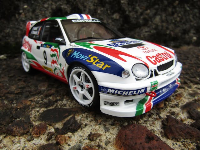 T-GARAGE店長がキットレビュー＆製作 タミヤ 1/24 トヨタ カローラWRC