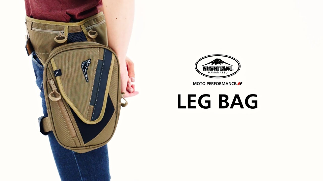 クシタニ 2WAY LEG BAGII 2ウェイレッグバッグ2 牛革本皮（黒） 面倒