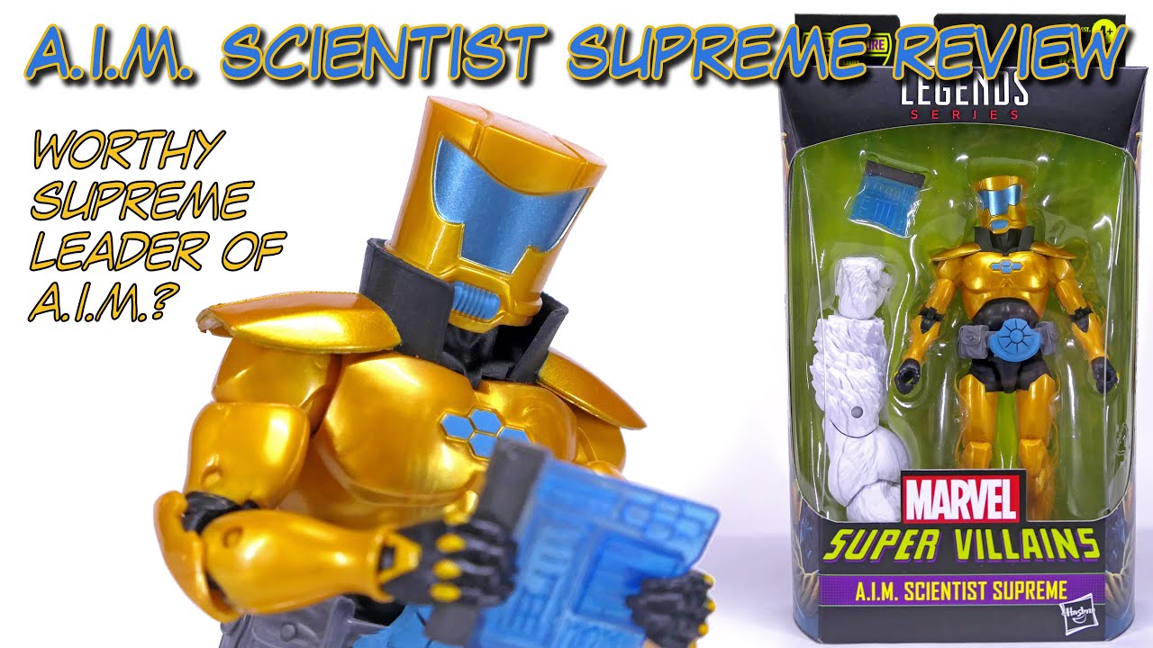 A.I.M. Scientist Supreme Unboxing and Review Hasbro Marvel Legends