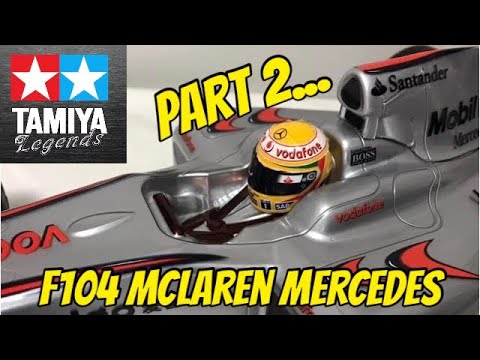 The Tamiya F104 McLaren Mercedes MP4/24, Part 2 - YouTube