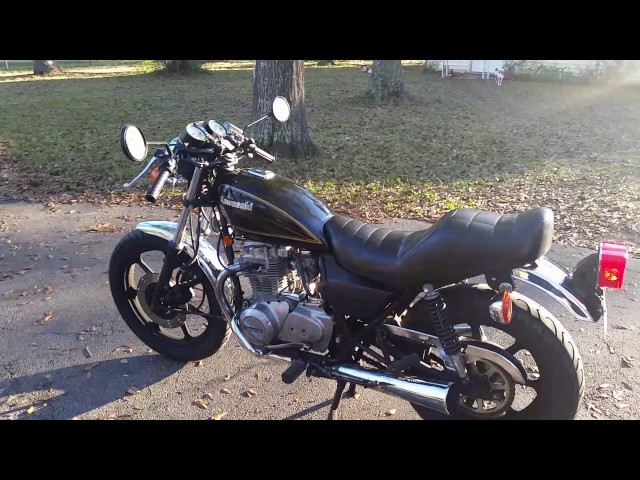 1979 Kawasaki KZ400 - YouTube