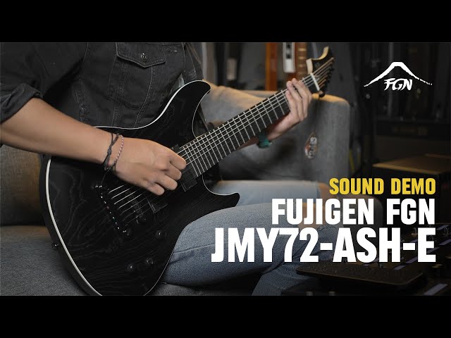 Fujigen FGN JMY72-ASH-E/OPB in Open Pore Black D221078 Sound Demo