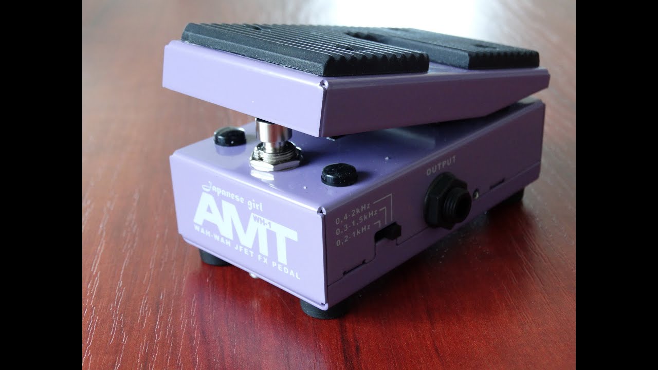 AMT WH1 Japanese Girl mini wah - YouTube