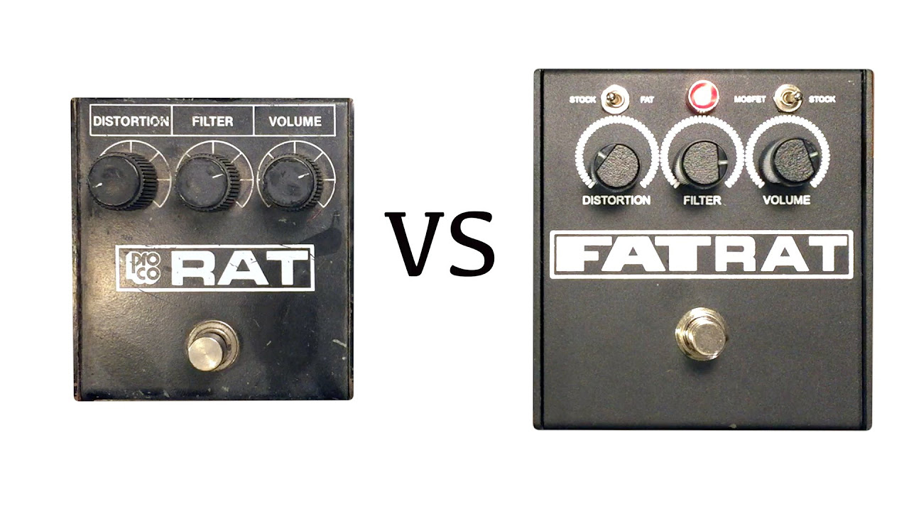 1986 Pro Co RAT vs FAT RAT - YouTube