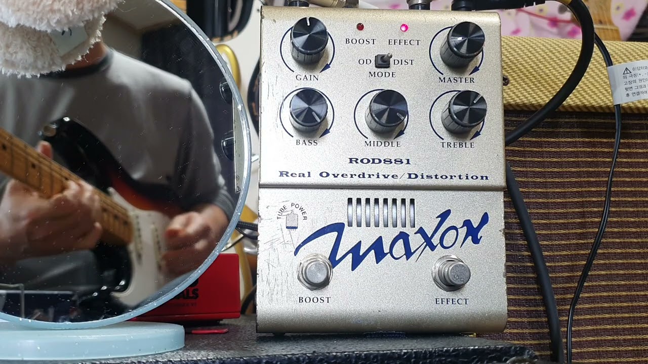 ROD881 Real Overdrive/Distortion(maxon)+Fender 1969 Journeyman