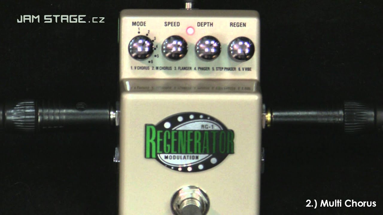 ギター Marshall RG-1 MODULATION Marshall RG-1 Regenerator review