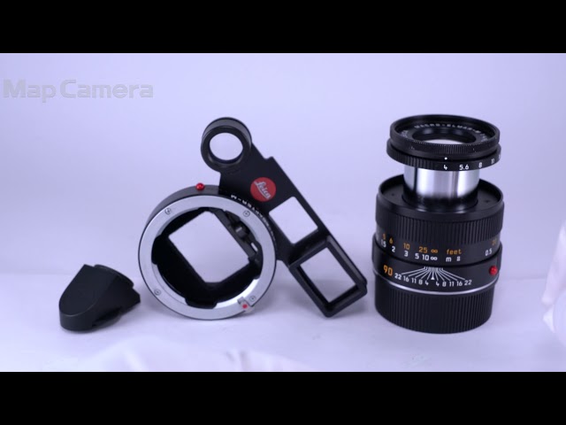 ライカ ELMAR 9CM F4 とマクロアダプター付き