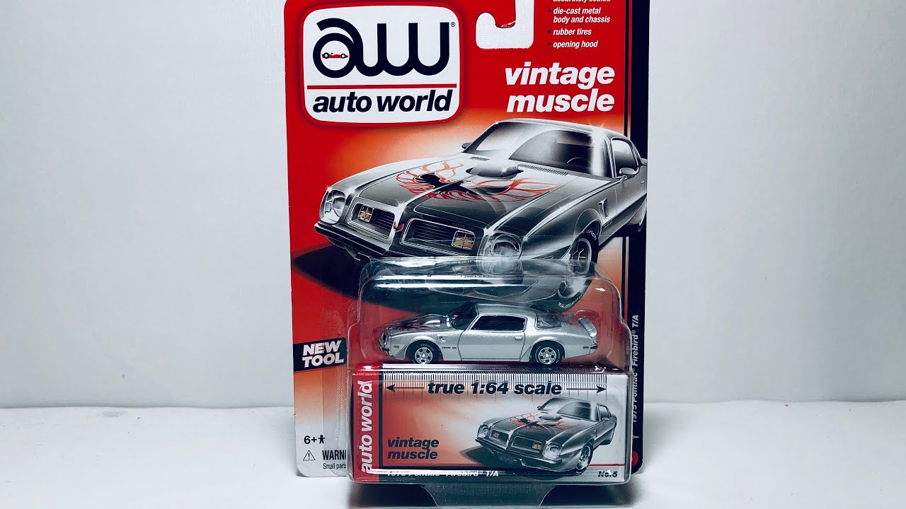 オートワールドレア！ウルトラレッド！ポンティアックファイアーバードT/A