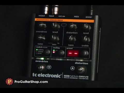 tc electronic NOVA DRIVE ギターエフェクター TC Electronic Nova