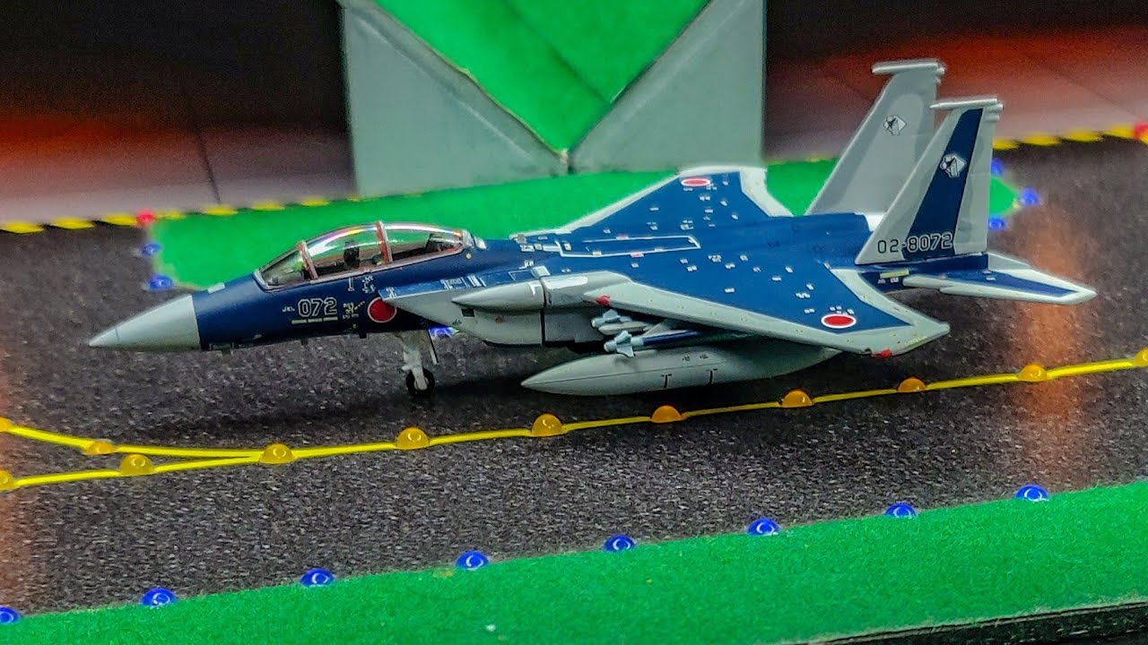 HOGAN WINGS 1/200 Boeing F-15 DJ JASDF Diecast Model Unboxing and