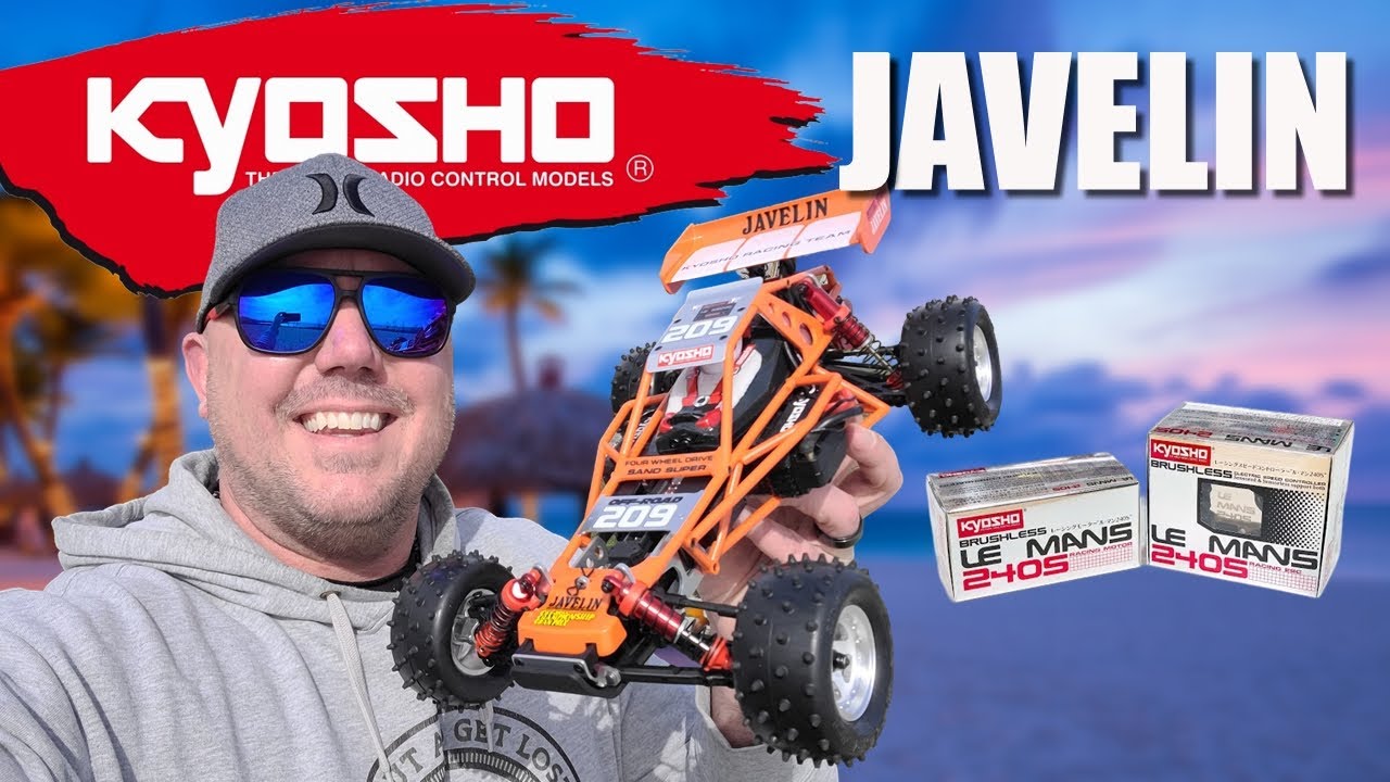 Kyosho Javelin With LeMans ESC and Motor - Built up and we Hit the