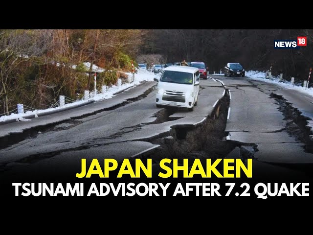 BREAKING: 7.6 Earthquake ROCKS Japan! Tsunami Advisory Issued