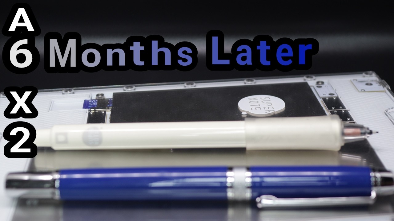 Crystal Clear Thinking: Supernote Nomad x LAMY Vista Safari Pen