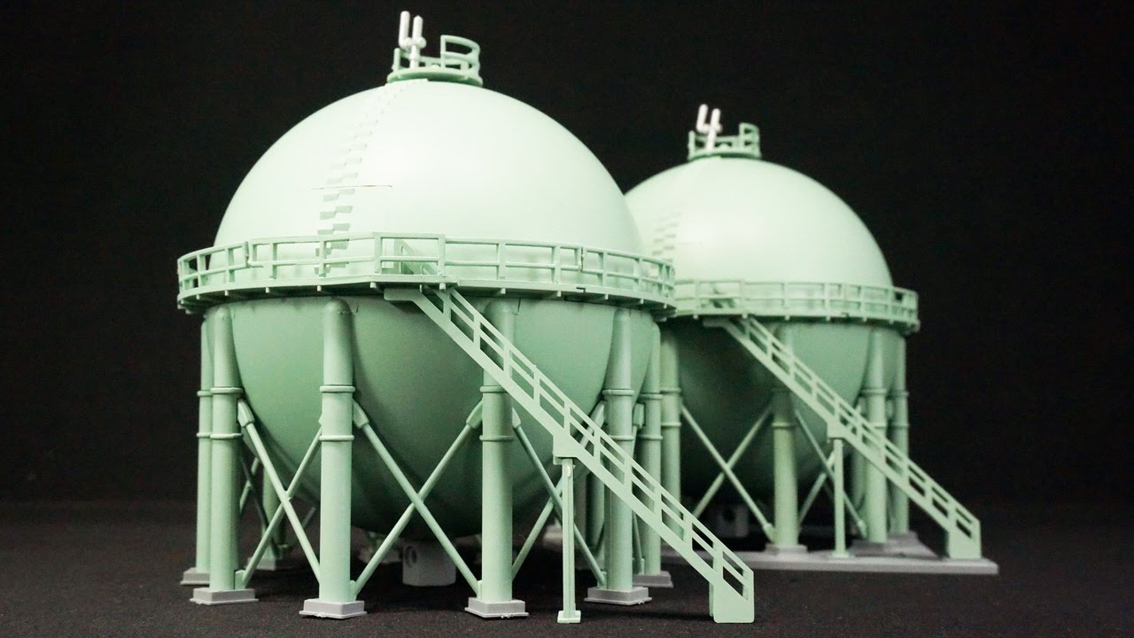 情景ジオラマコンビナート工場 鉄道模型 Nゲージ コンビナート工場