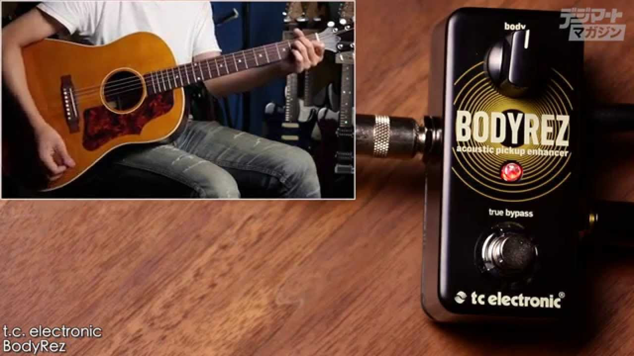 Summer NAMM 2015: TC Electronic BodyRez Acoustic Guitar Processor