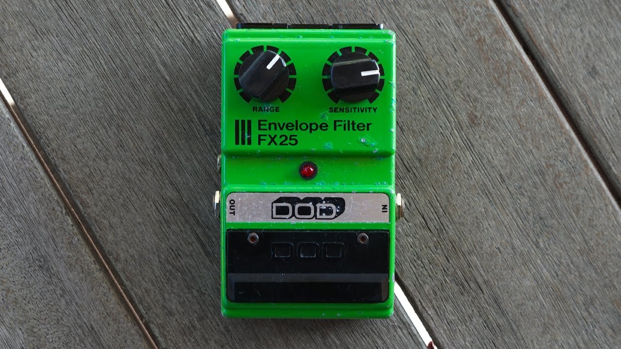 DOD FX25 Envelope Filter - YouTube