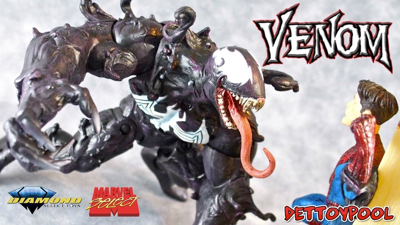 世界5000個限定 スパイダーマン ヴェノム フィギュア マーベル marvel