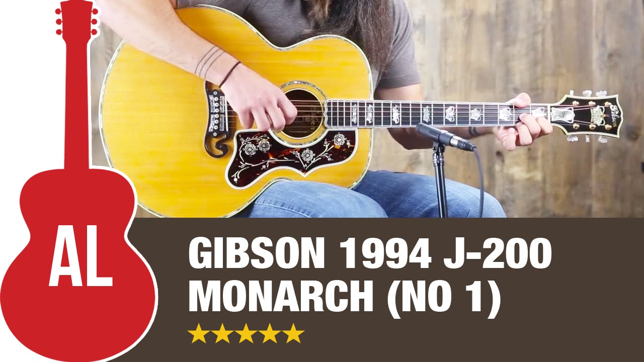 Gibson 1994 J-200 Monarch (No 1) Review - YouTube