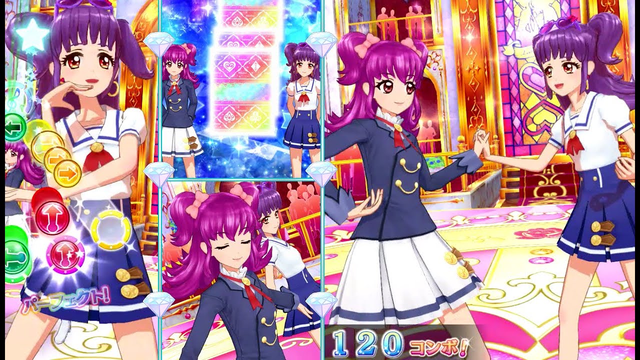 アイカツオンパレード！三ノ輪ヒカリ達で「ドレスセレクション