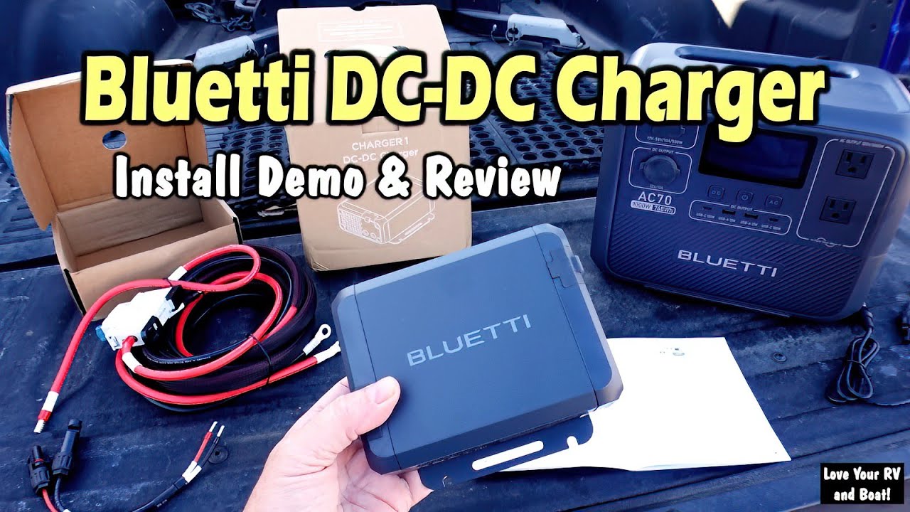 Bluetti Charger 1 Review - Vehicle to Power Station Charging up to