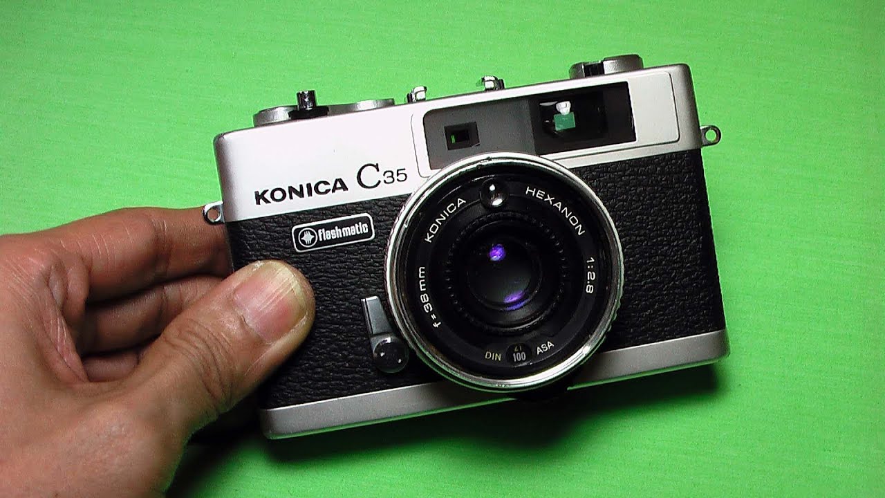 Konica C35 flash matic グリーン【整備済完動品】 楽天市場】【整備済