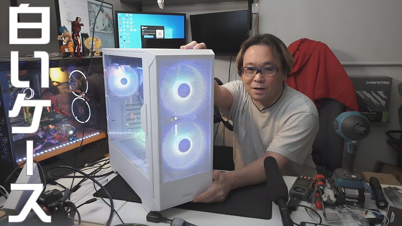 PCケース(自作PC用) ANTEC NX416L & B450 STEEL LEGEND PCケース(自作